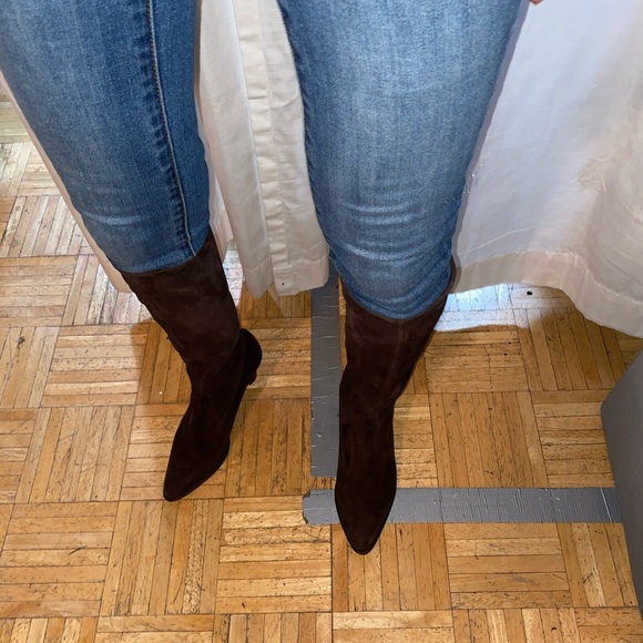 Knee high suede boots - Similar to stuart weitzman - Picture 6 of 9